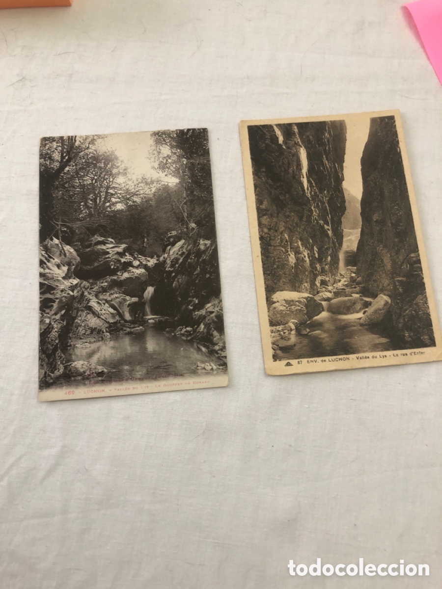 Postales: Vall&eacute;e du Lys cerca de Ba&ntilde;ares-de- Luchini, Pirineos Franc&eacute;s.