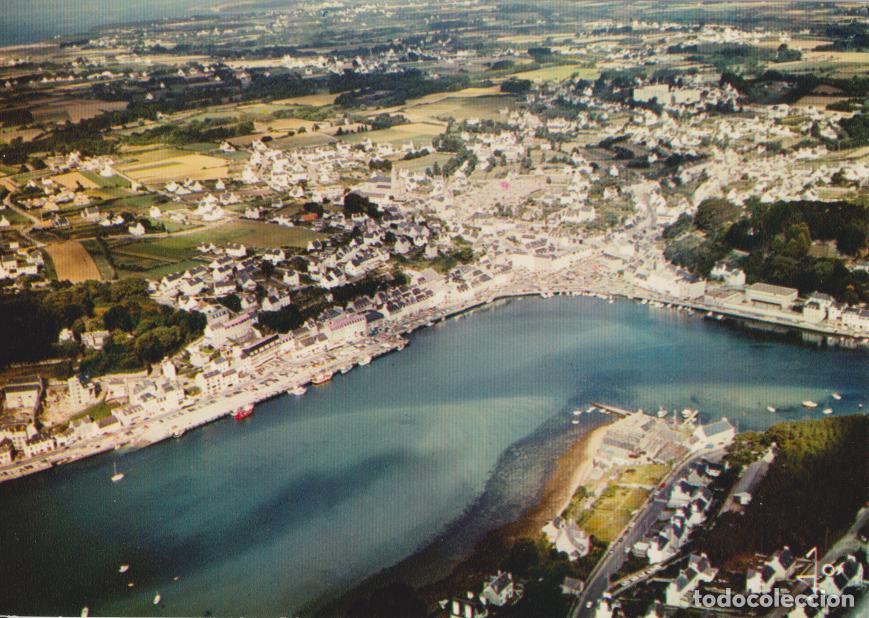 Postales: FRANCIA, AUDIERNE, VISTA GENERAL DE PUERTO Y LA CIUDAD &ndash; ED.ART JOS 1450 &ndash; S/C