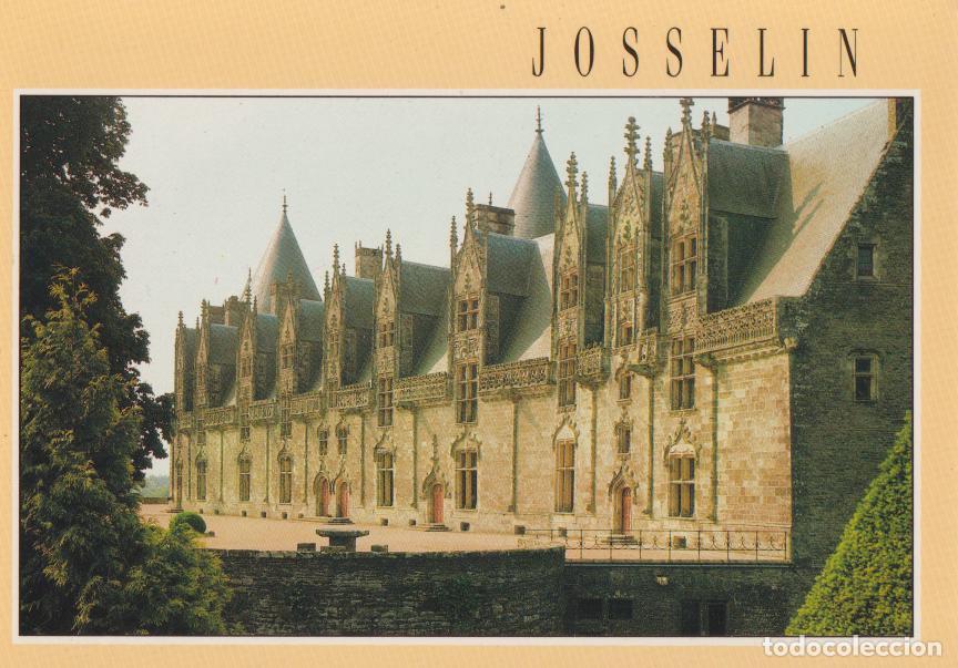 Postales: FRANCIA, JOSSELIN, LA FACHADA INTERIOR DEL CASTILLO &ndash; ED.ART JOS 5144 &ndash; S/C
