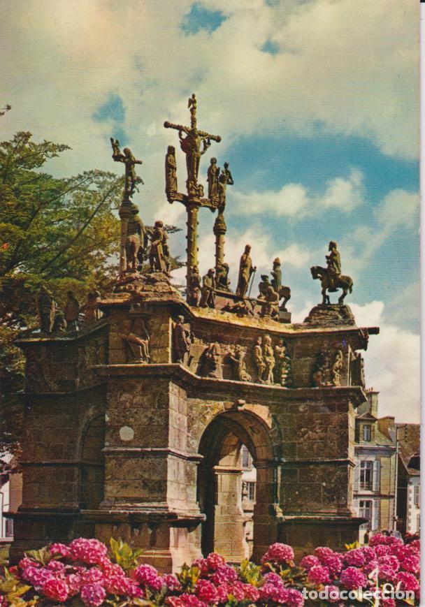 Postales: FRANCIA, PLEYBEN, EL CALVARIO DE 1555, FACHADA PRINCIPAL &ndash; ED.ART JOS 29190 &ndash; S/C