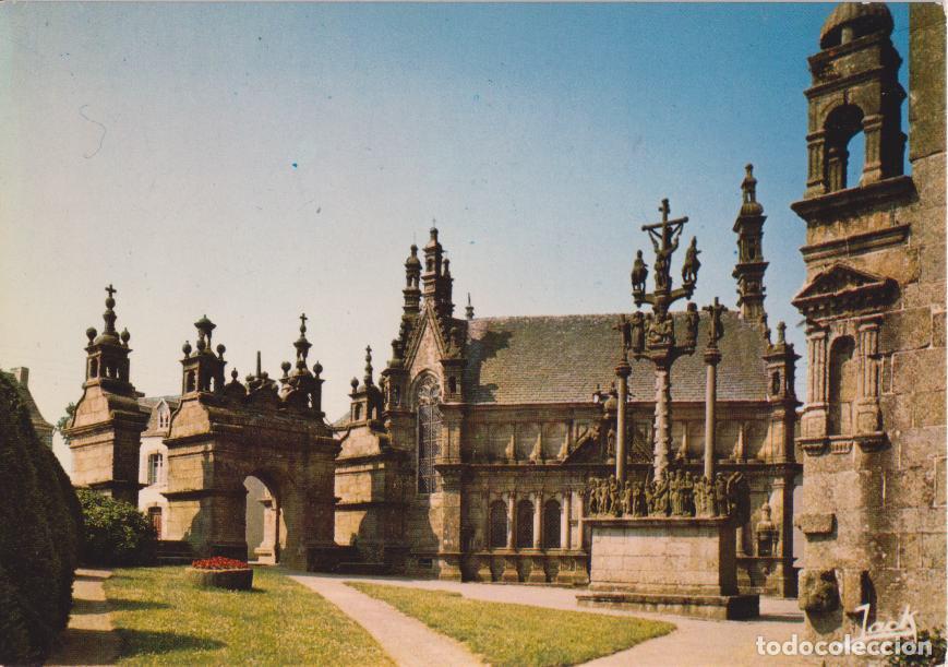 Postales: FRANCIA, SAINT TH&Eacute;GONNEC, EL CALVARIO, LA CAPILLA &ndash; ED.ART JACK 1179 &ndash; S/C