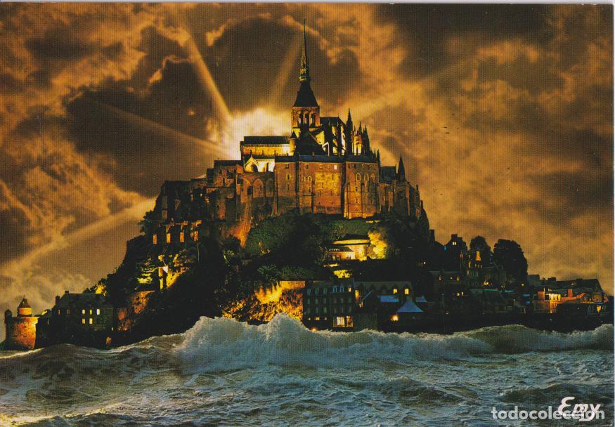 Postales: FRANCIA, LE MONT SAINT MICHEL, MERVEILLE DE L&rsquo;OCCIDENT &ndash; ED. NORMANDES &ndash; CIRCULADA