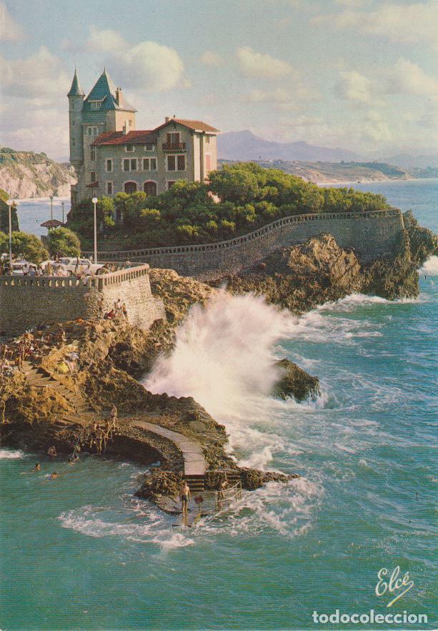 Postales: FRANCIA, BIARRITZ, VILLA BELZA &ndash; ELC&Eacute;COLOR N&ordm;1066 &ndash; S/C