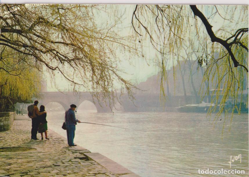 Postales: FRANCIA, PARIS, LA SEINE AU PONT NEUF &ndash; ED.D&rsquo;ART YVON 75 &ndash; CIRCULADA