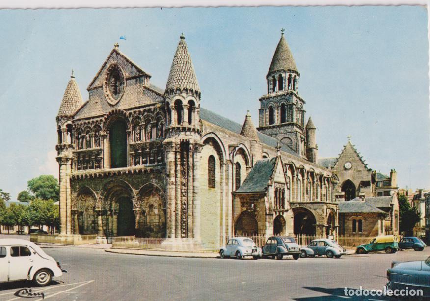 Postales: FRANCIA, POITIERS, IGLESIA NOTRE-DAME LA GRANDES &ndash; CIM 18 &ndash; S/C