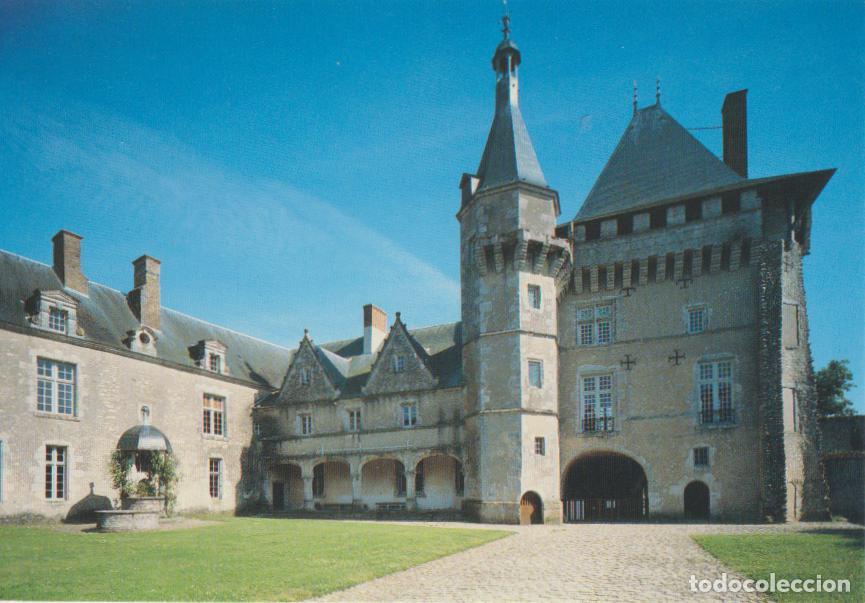Postales: FRANCIA, TALCY, CASTILLO, LA COUR D&rsquo;HONNEUR &ndash; ED.CASTELET 766 &ndash; S/C