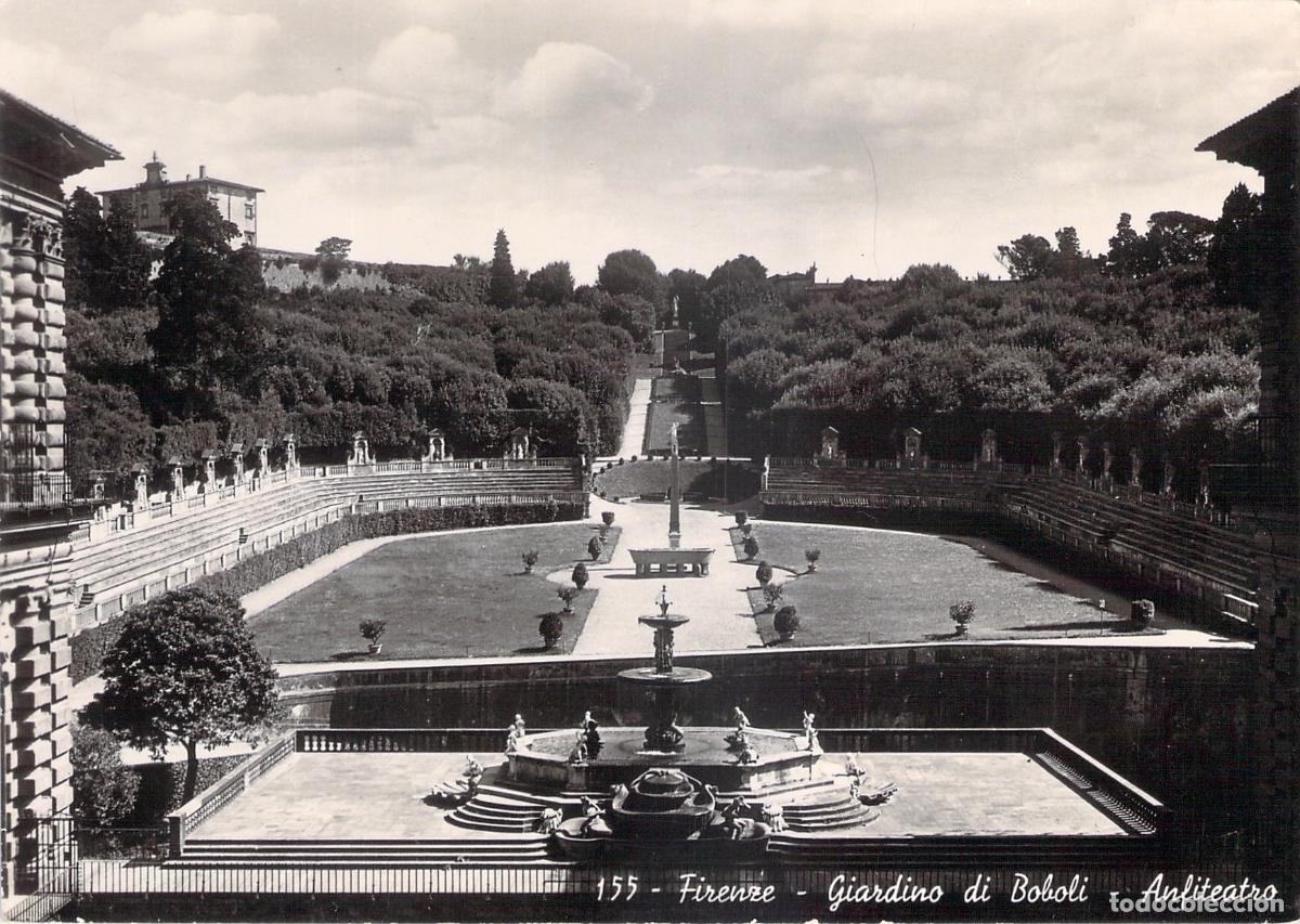 Postales: Postal de Florencia - Anfiteatro del Jard&iacute;n de Boboli