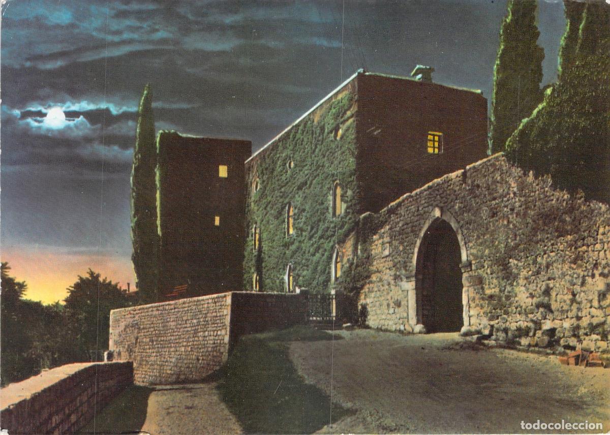 Postcards: Postal de Castello d'Aviano en Escena Nocturna, Italia
