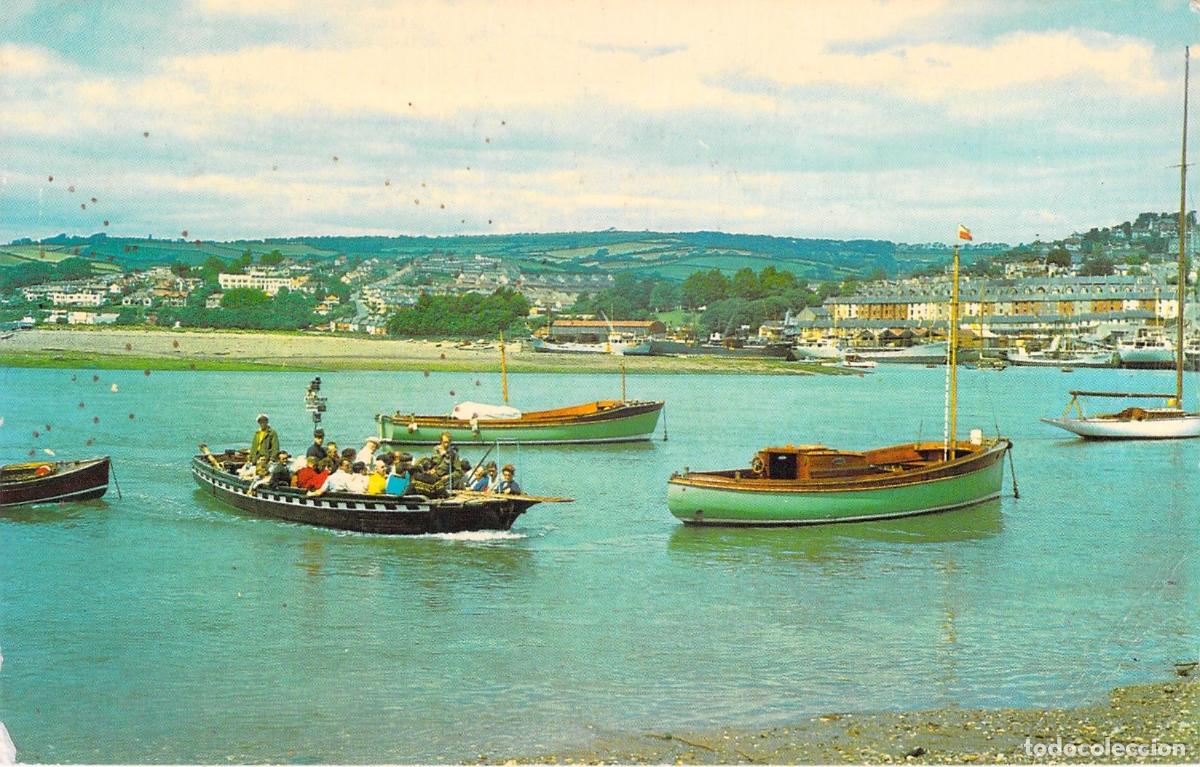 Postcards: Postal del Puerto de Teignmouth, Devon, Inglaterra