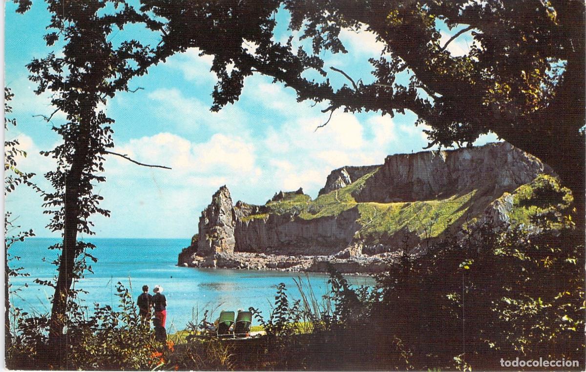Postcards: Postal de Lydstep Haven, Gales - Vista de la Costa y Acantilados