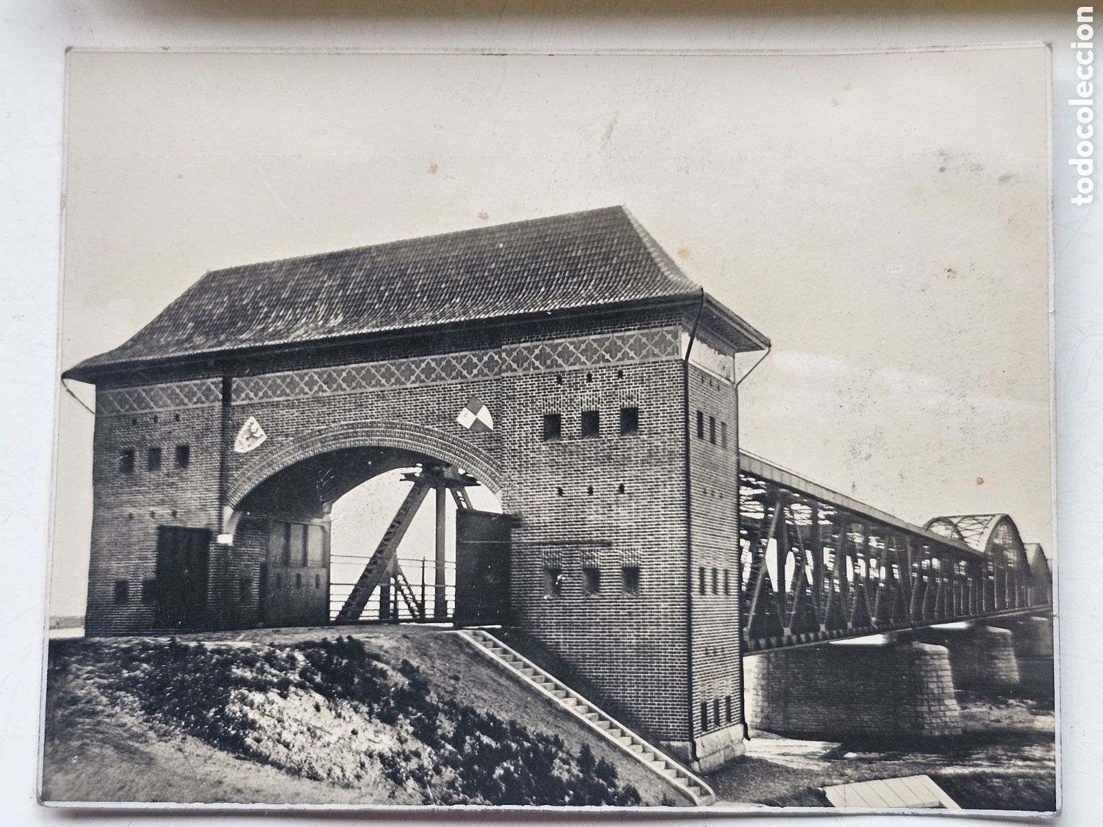 Cartes Postales: Postal Hist&oacute;rica Rara: Puente M&uuml;nsterwalder Weichselbr&uuml;cke (Marienwerder) - Prusia Occidental Poloni