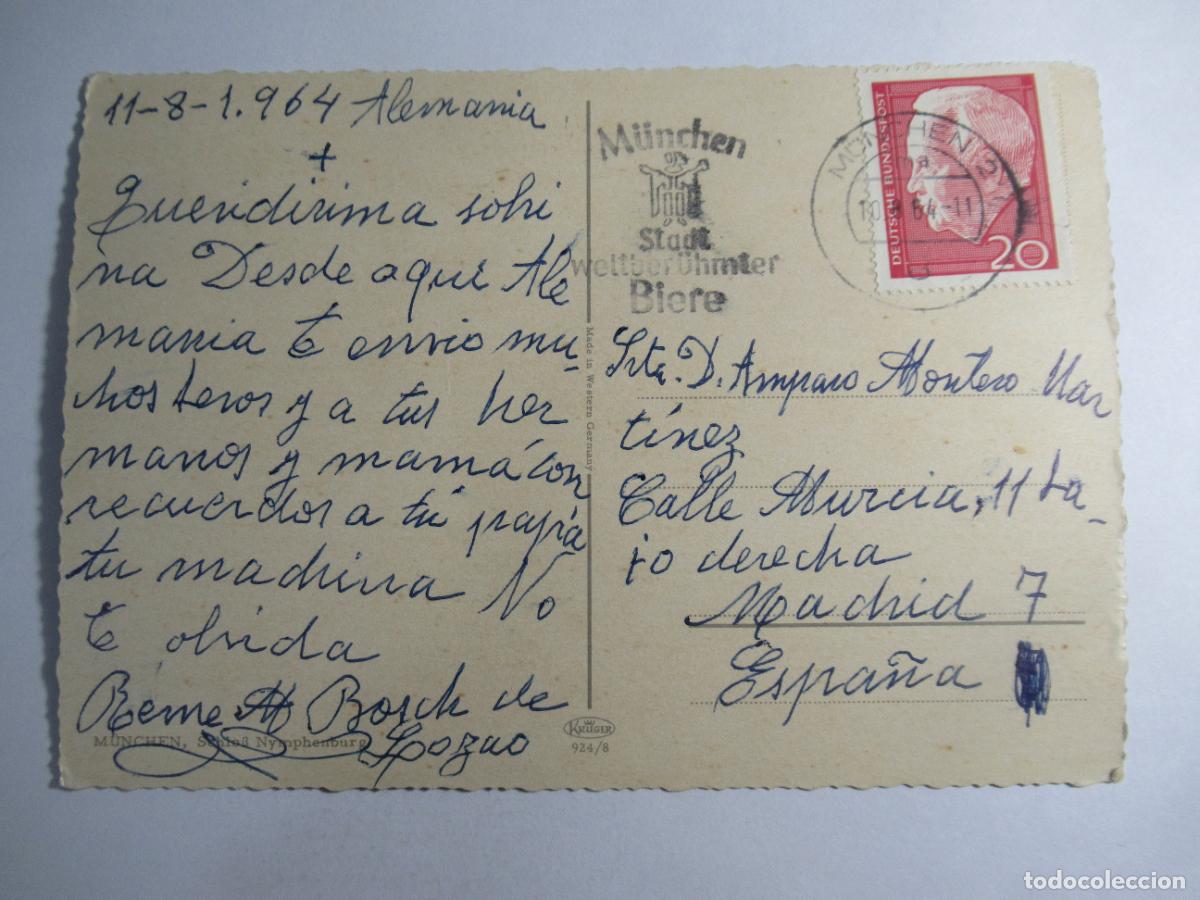 Postales: M&uuml;nchen - Circulada. - Foto 2