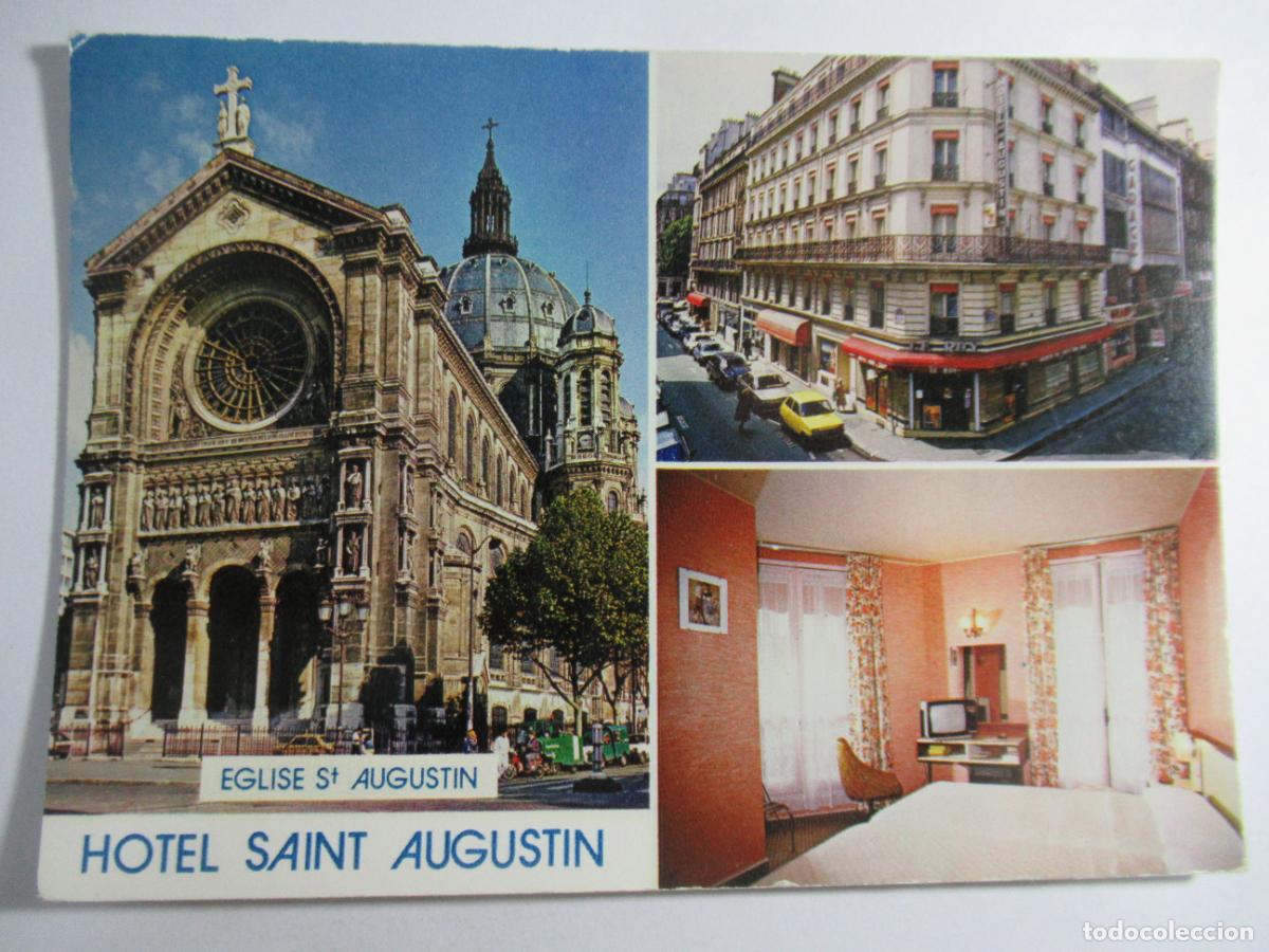 Postales: Par&iacute;s - H&ocirc;tel Saint-Augustin - S/C