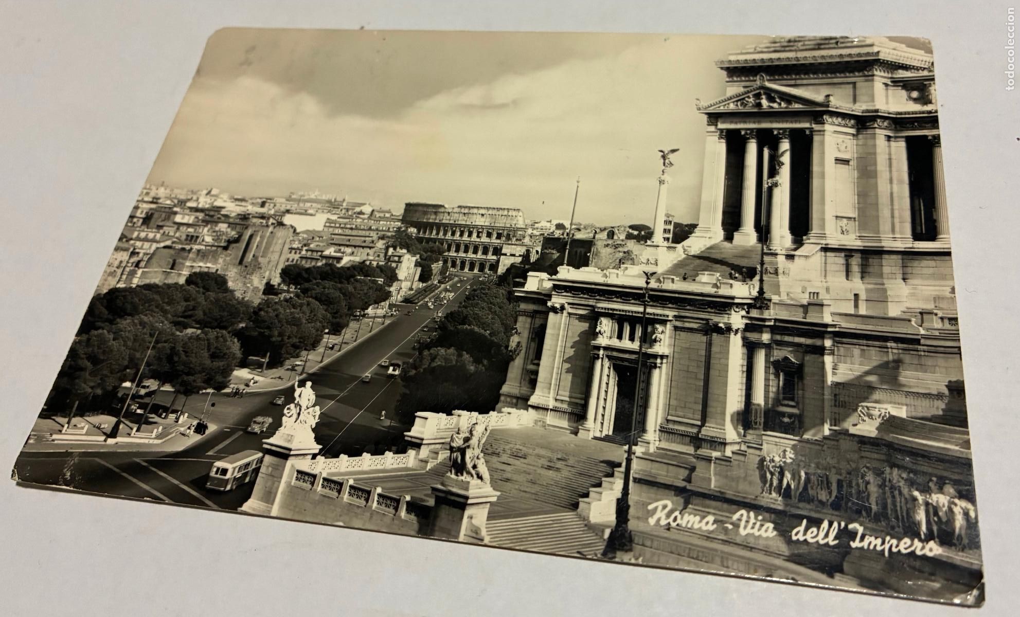 Postales: POSTAL FOTOGRAFICA ROMA, Via Dell Impero