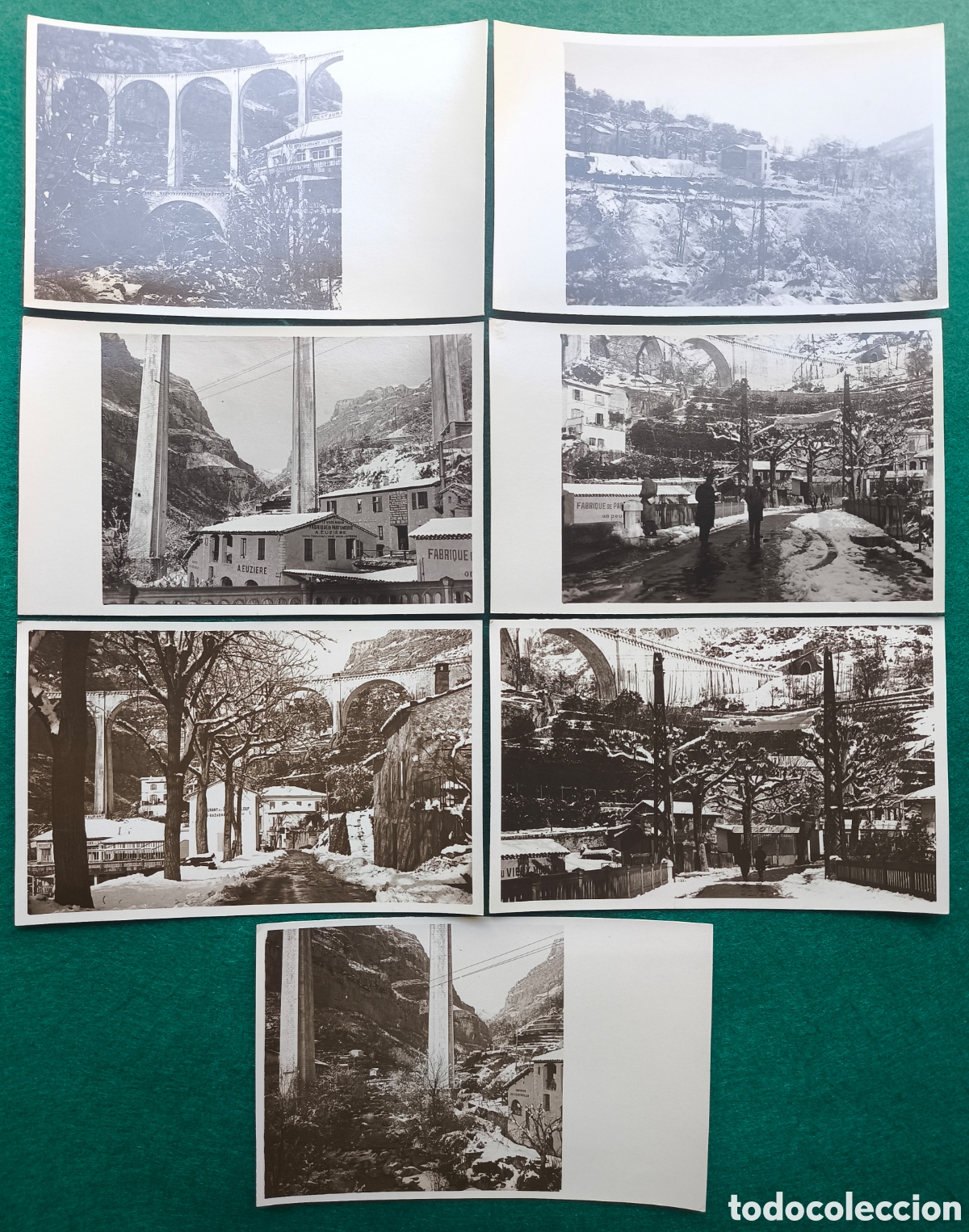 Postales: GORGES DU LOUP FABRIQUE PERFUMERIE A. EUZIERE CARTE POSTALE POSTAL FOTOGR&Aacute;FICA FRANCE 1929