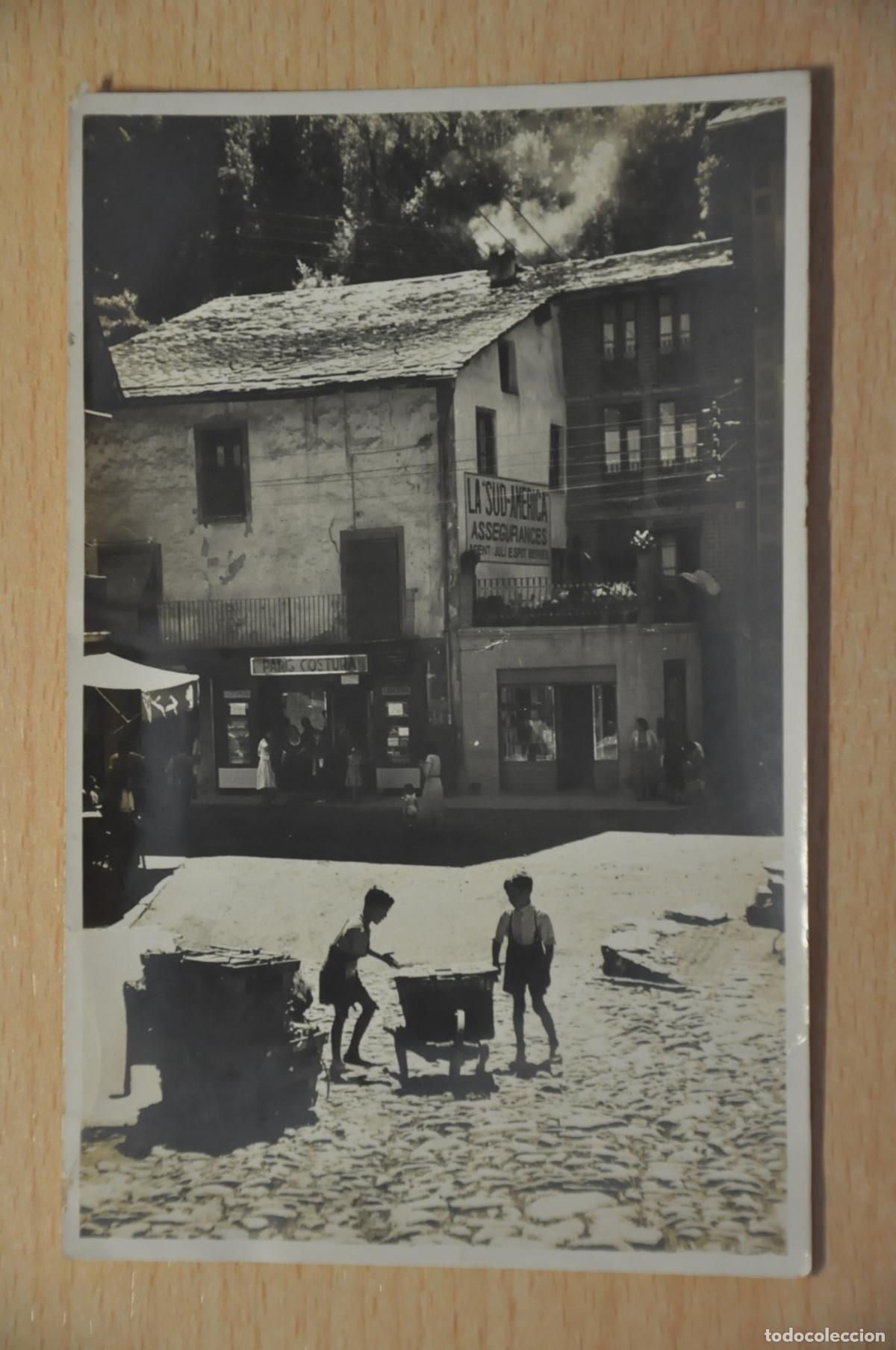 Postales: postal fotografica les escaldes andorra, fotografia cuyas (ver reverso)