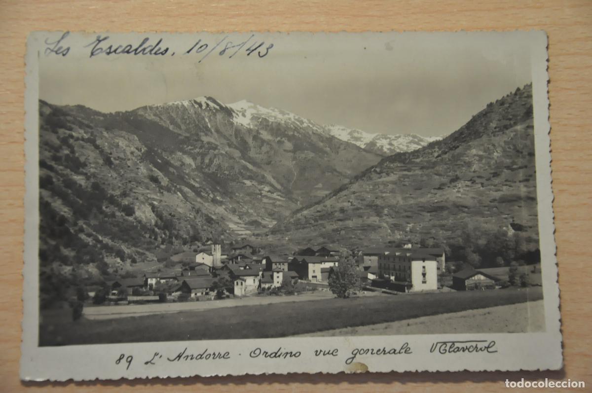 Postales: postal andorre ordino vue generale v.claverol, andorra