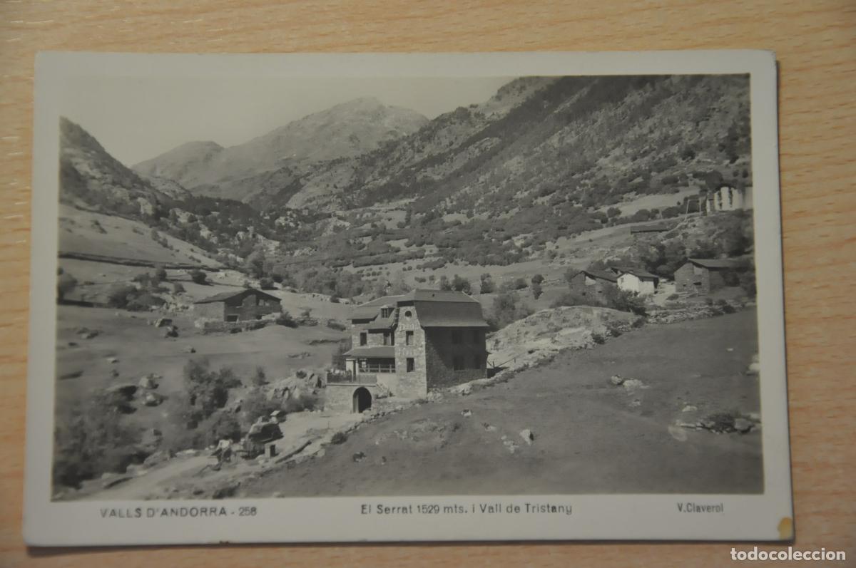 Postales: postal valls d&acute;andorra, el serrat i vall de tristany v.claverol