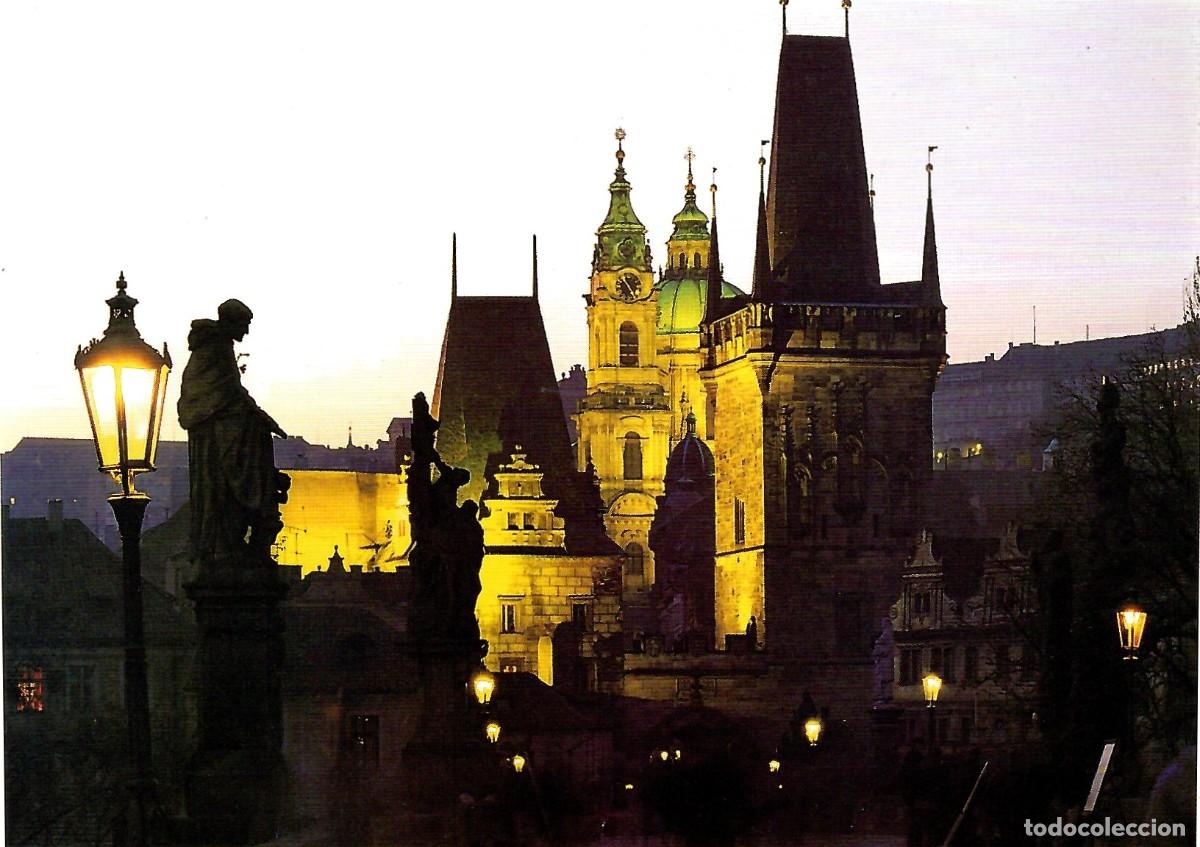 Postales: PRAGA. Rep&uacute;blica Checa. Puente de Carlos. Lado Menos. Sin circular. ED. KINCL&HAUNER