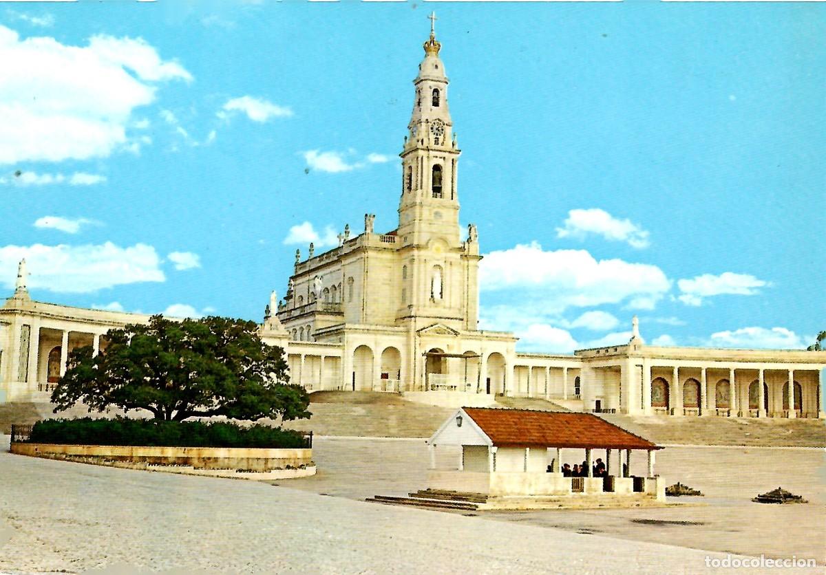 Postales: N&ordm; 11-F&Aacute;TIMA. Portugal. Capelinha, Bas&iacute;lica e Azinheira. Sin circular. EDI&Ccedil;AO ARTE E TURISMO