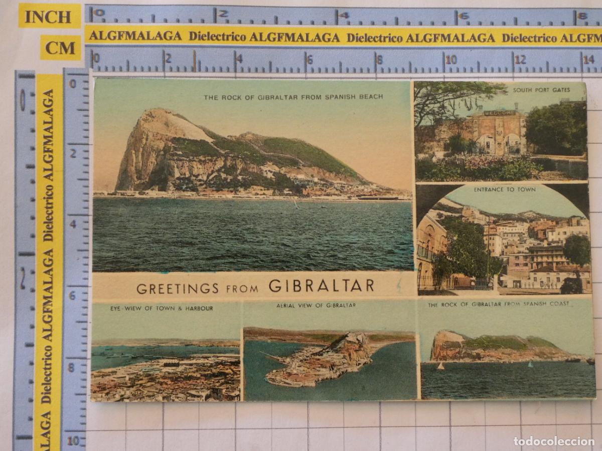 Postales: POSTAL DE REINO UNIDO GRAN BRETA&Ntilde;A. GIBRALTAR. VISTAS. 868