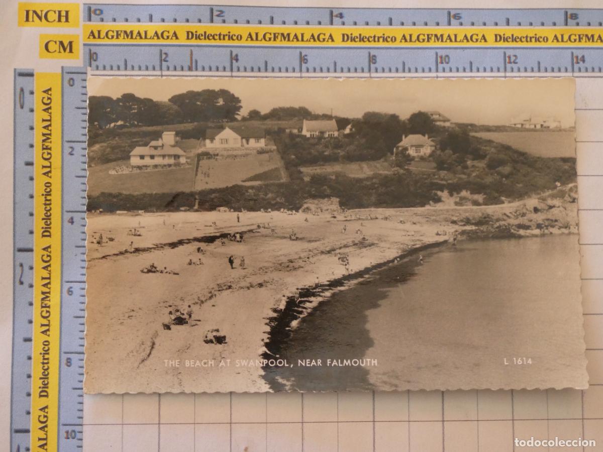 Postales: POSTAL DE REINO UNIDO GRAN BRETA&Ntilde;A. INGLATERRA BEACH AT SWANPOOL NEAR FALMOUTH. 870