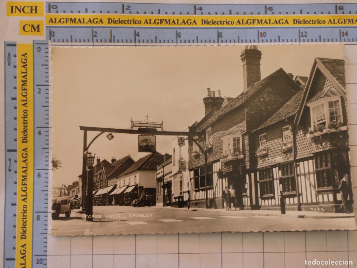 Postales: POSTAL DE REINO UNIDO GRAN BRETA&Ntilde;A. INGLATERRA CRAWLEY GEORGE HOTEL. 873