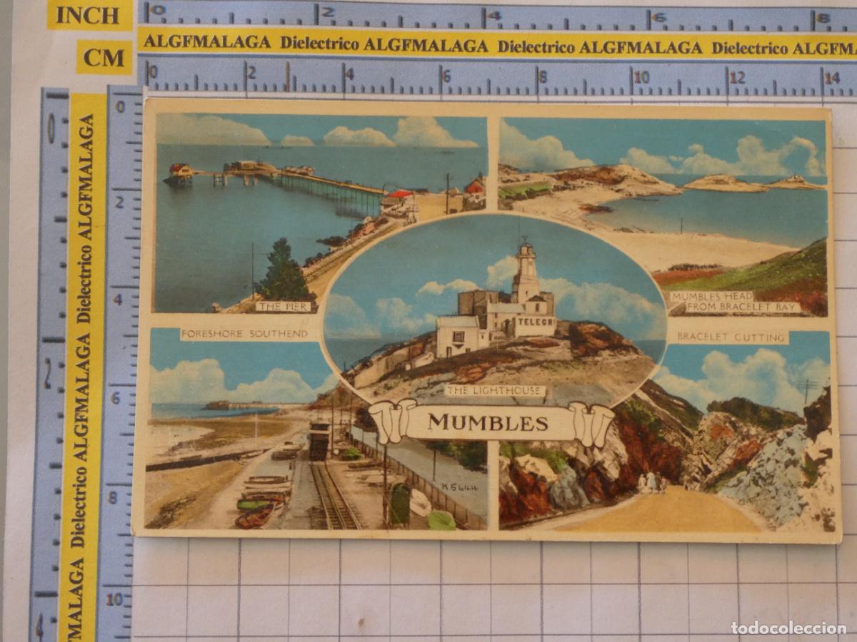 Postales: POSTAL DE REINO UNIDO GRAN BRETA&Ntilde;A. GALES MUMBLES LIGHTHOUSE FARO. 880