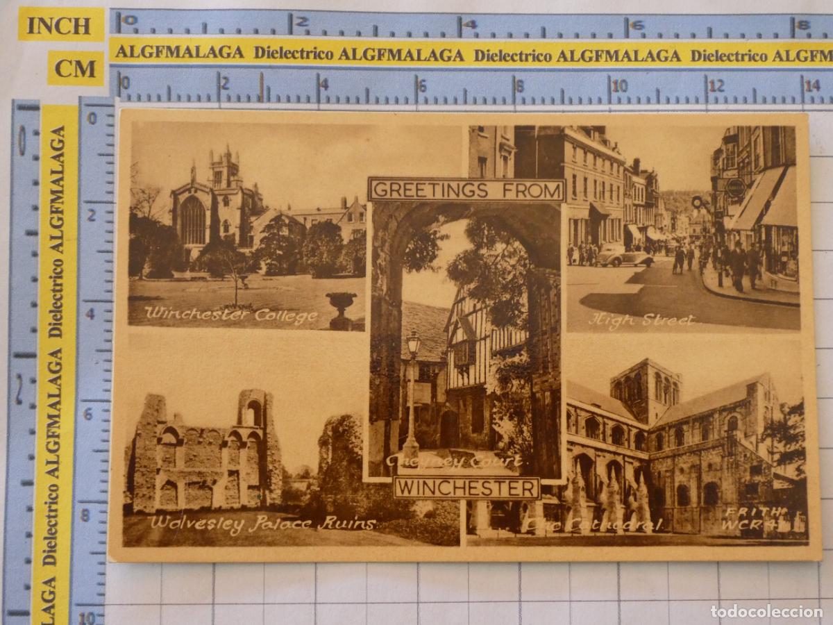 Postales: POSTAL DE REINO UNIDO GRAN BRETA&Ntilde;A. INGLATERRA WINCHESTER VISTAS. 883