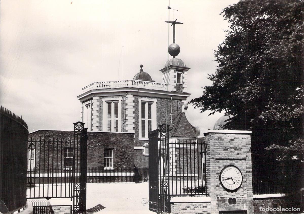 Postales: Postal de la Bola del Tiempo y Reloj de 24 horas, Observatorio de Greenwich