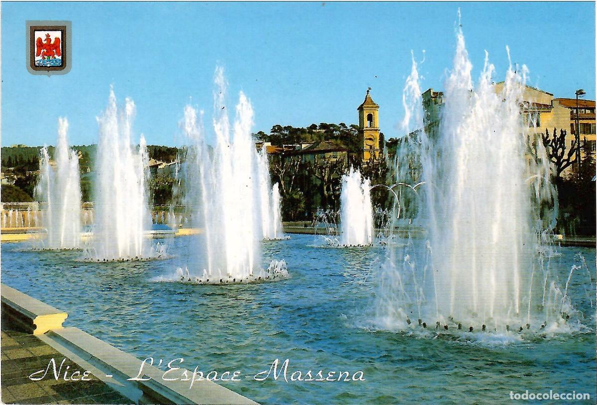 Postales: N&ordm; 5044-NICE. France. L'Espace Massena. Sin circular. ED. FISA