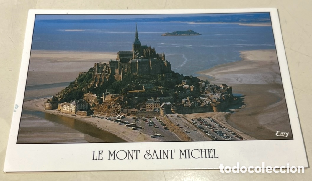 Postales: Postal. Le Mont-Saint-Michel. Normand&iacute;a. Francia.