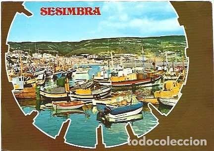 Postais: Portugal y Sesimbra, Sesimbra, Pueblo Pesquero, Santiago do Cac&eacute;m 1977 (1951)