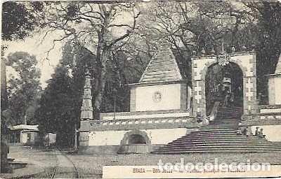 Postales: Portugal ++ & Postal, Braga, Buen Jes&uacute;s, P&oacute;rtico, Comienzo de la Escalera (48)