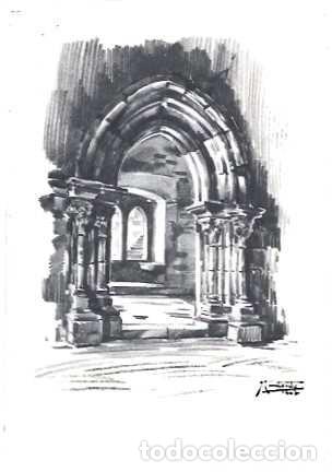 Postales: Portugal ++ y Postal, Leiria, Castillo, Puertas del Palacio Real, Edificio Turismo de Leiria (3433)