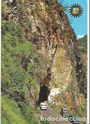 Postales: POSTAL A COLOR 916 ANDORRA VALL ORDINO TUNEL CARRETERA LAMINOGRAF 1976