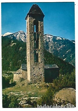 Postales: EGLISE ROMANE.- SANT MIQUEL D&acute;ENGOLASTERS.- VALLS D&acute;ANDORRA