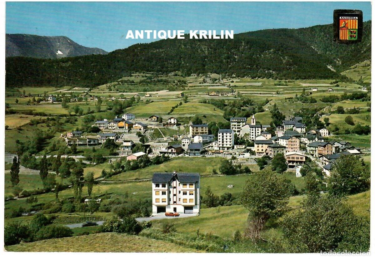 Postales: VALLS D'ANDORRA N&ordm; 3521 LA MASSANA / ESCUDO DE ORO / FRANQUEADA