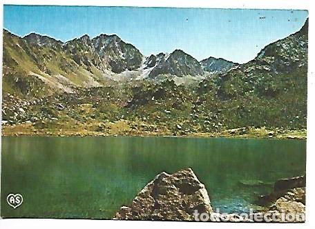 Cartoline: LLAC NEGRE / LAC NEGRE, SOURCE DE L&acute;ARIEGE.- PAS DE LA CASA.- VALLS D&acute;ANDORRA