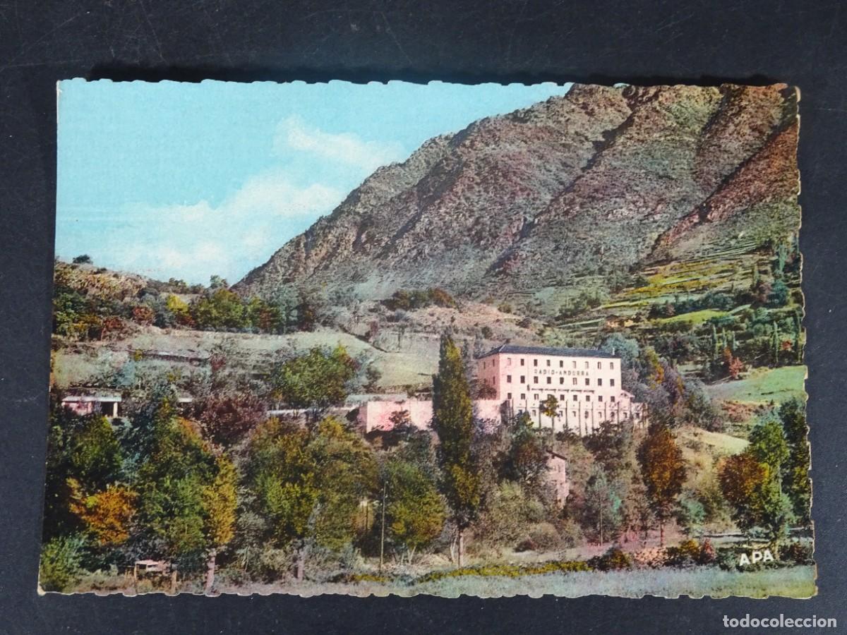 Postales: ANTIGUA POSTAL CPSM, ANDORRA LA VELLA, ESTUDI DE R&Aacute;DIO, VER FOTOS