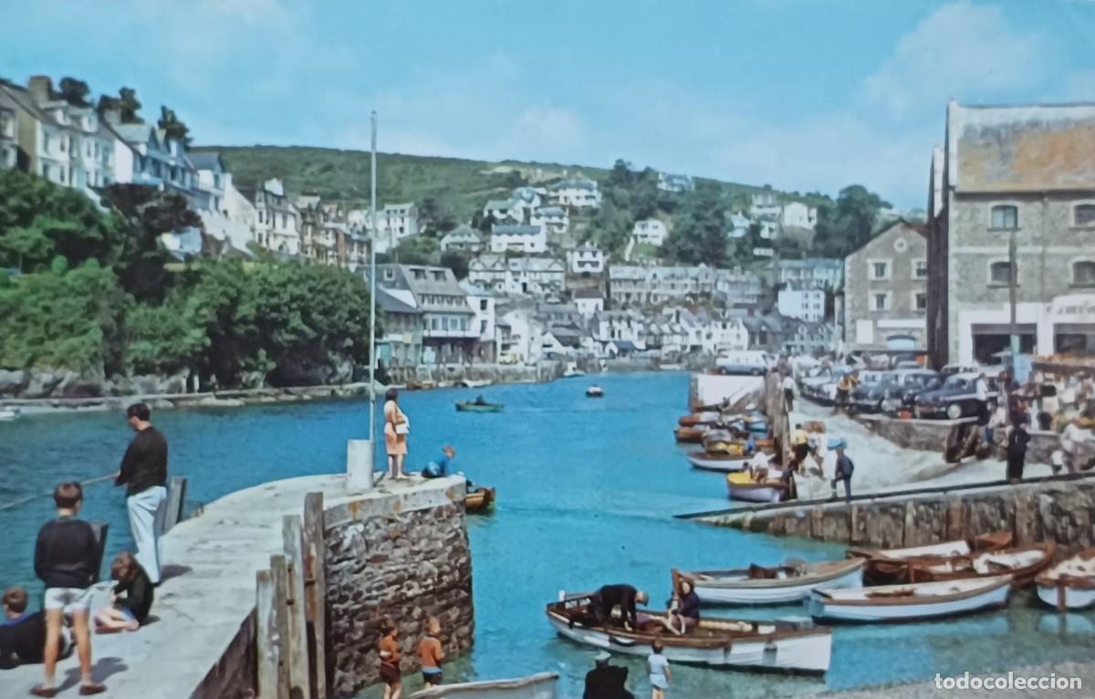 Postales: Looe Cornwall, Gran Breta&ntilde;a. Vista general.