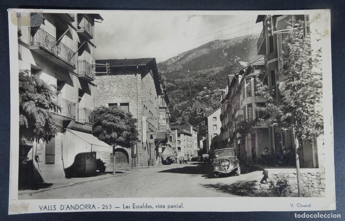 Postales: ANTIGUA POSTAL CPA, VALLS D' ANDORRA, LES ESCALDES, V. CLAVEROL, VER FOTOS