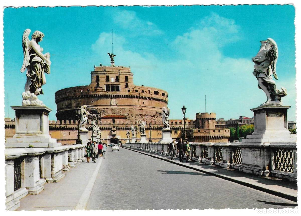 Postales: Postal Italia. Roma. Ponte e Castell Sant Angelo. ref. 7-ita459