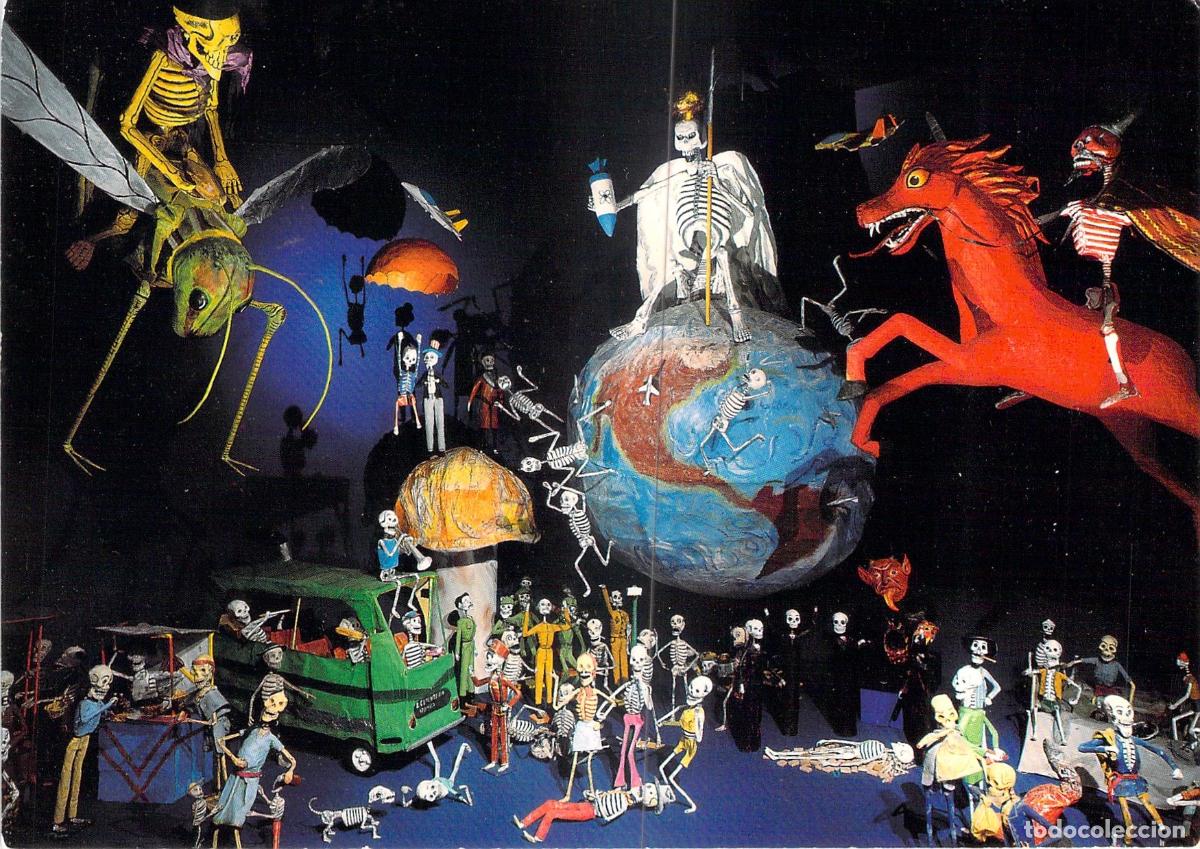 Postales: Postal El Apocalipsis At&oacute;mico - Familia Linares - British Museum