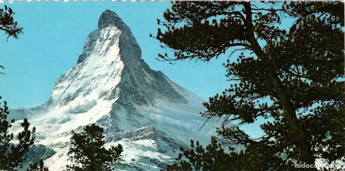 Postales: VALAIS. Switzerland. Matterhorn 4482 m. Sin circular. ED. KRUGER
