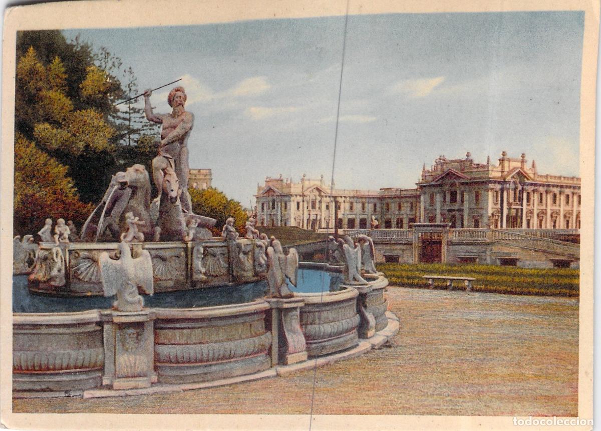 Postales: Postal de G&eacute;nova: Jardines Palacio Doria y Fuente de Neptuno