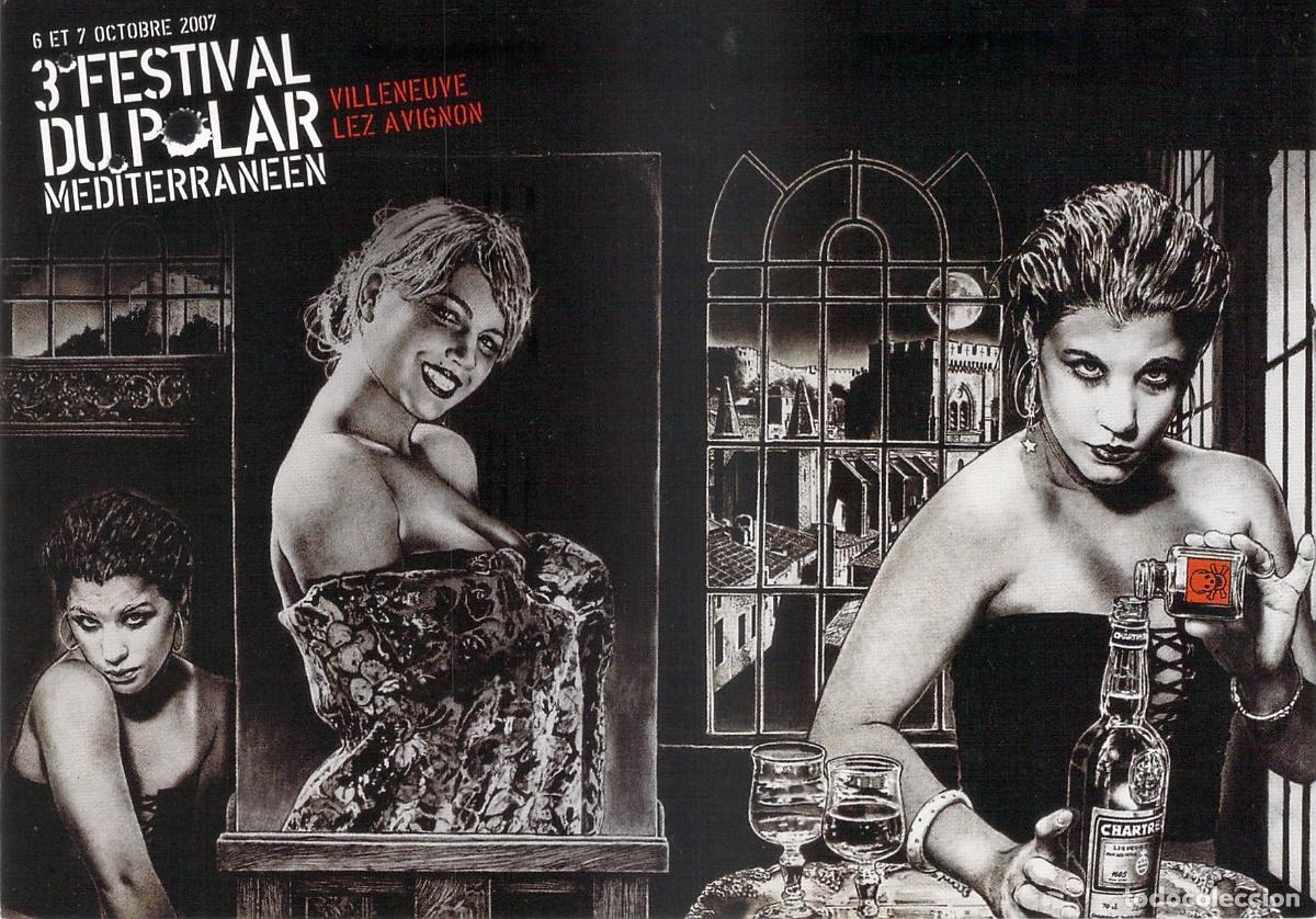 Postais: Postal Festival del Polar Mediterr&aacute;neo Villeneuve lez Avignon