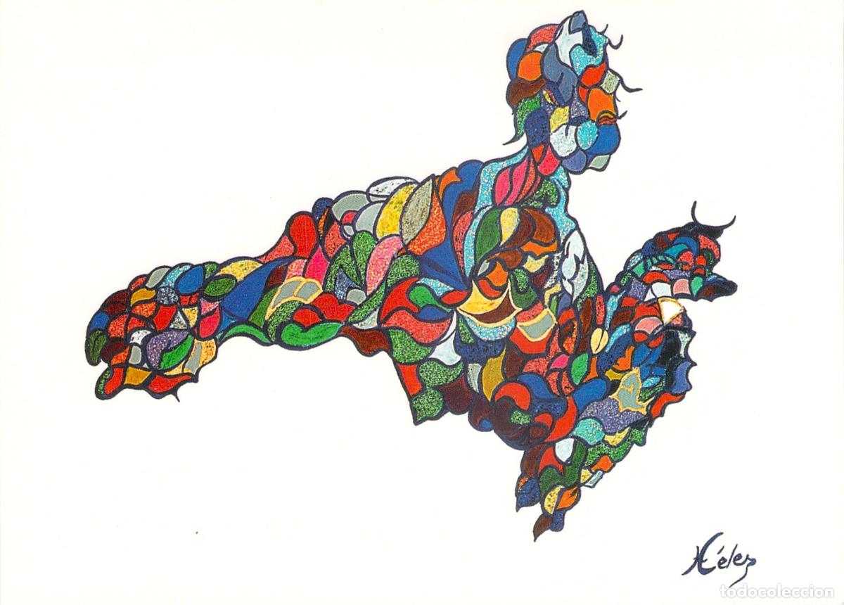 Cartes Postales: Postal Ilustraci&oacute;n La Proph&eacute;tie du cinqui&egrave;me r&egrave;gne Yann La Fl&egrave;che