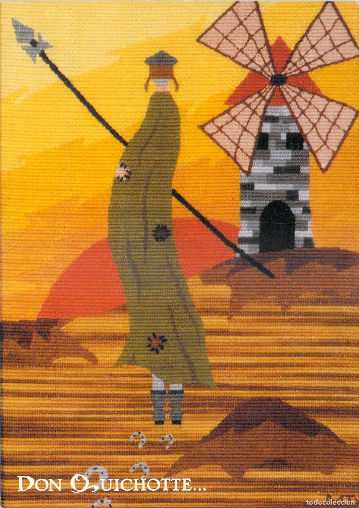 Cartes Postales: Postal Don Quijote Festival de Avignon Pierrette Dupoyet