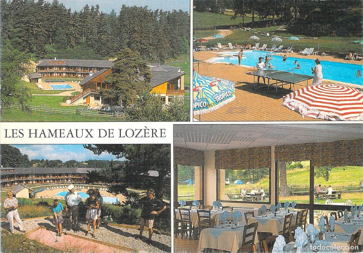 Postales: Postal Multivista Hotel Les Hameaux de Loz&egrave;re en Fournels